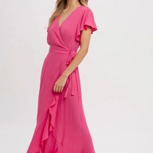 Bella dress  true wrap dress.